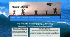 Desktop Screenshot of miamiqigong.com